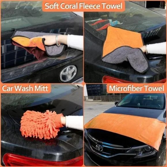 New Car Cleaning Kit Interior Detailing kit with Sturdy Toolbox - Picture 4 of 7